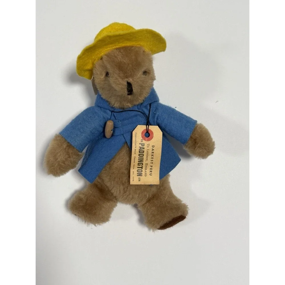 Vintage Paddington Bear Plush  1975 10